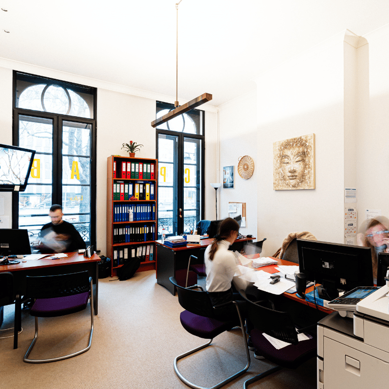 CPAB Bruxelles - Equipe administrative